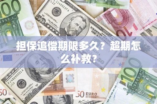 济南担保追偿期限多久？超期怎么补救？